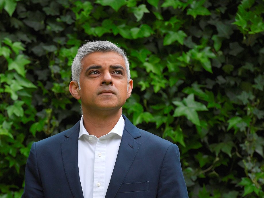 Mayor of London Sadiq Khan.