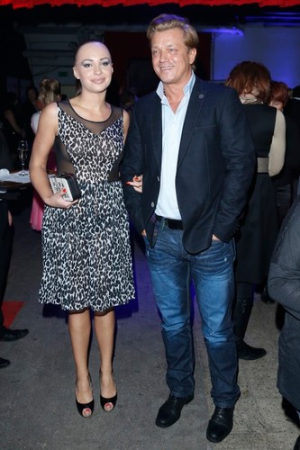 Jarosław Jakimowicz z partnerką