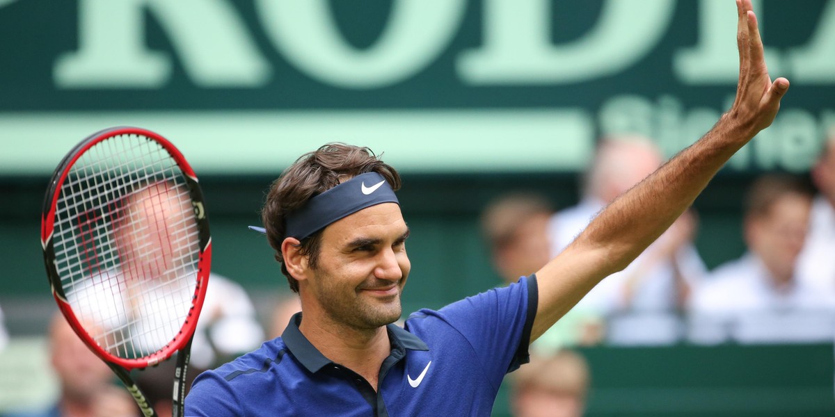 Roger Federer wrócił na kort. Tysiące kibiców powitało mistrza tenisa