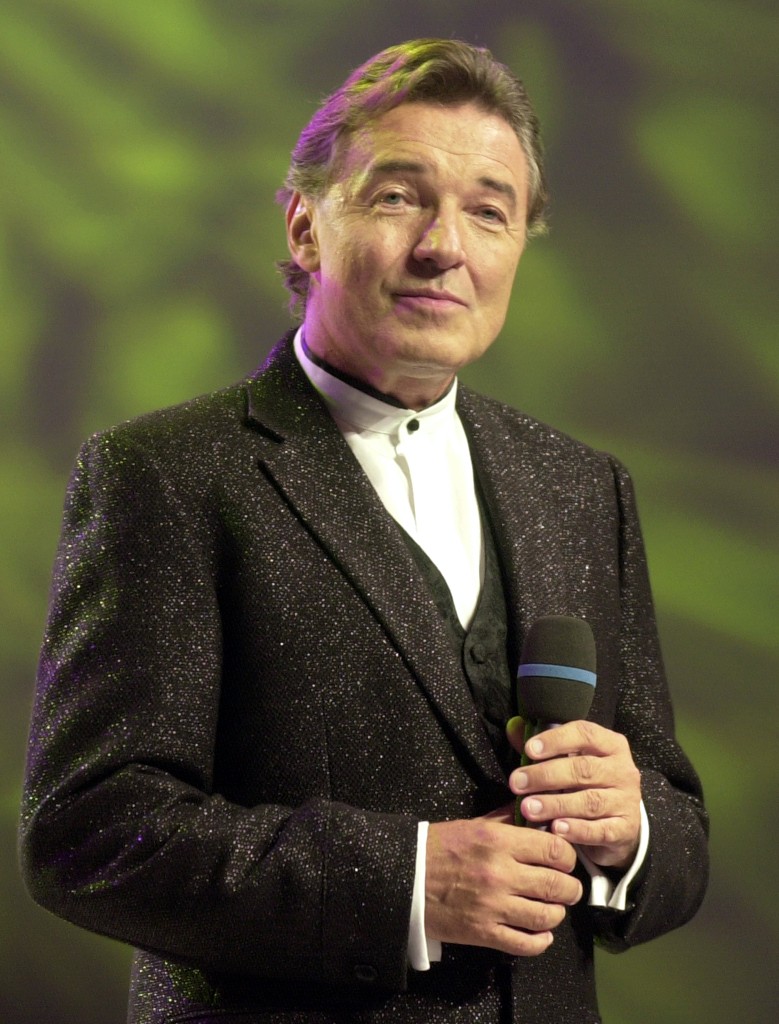 Český spevák Karel Gott.