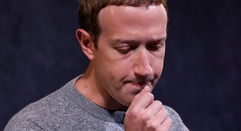 Facebook CEO Mark Zuckerberg.
