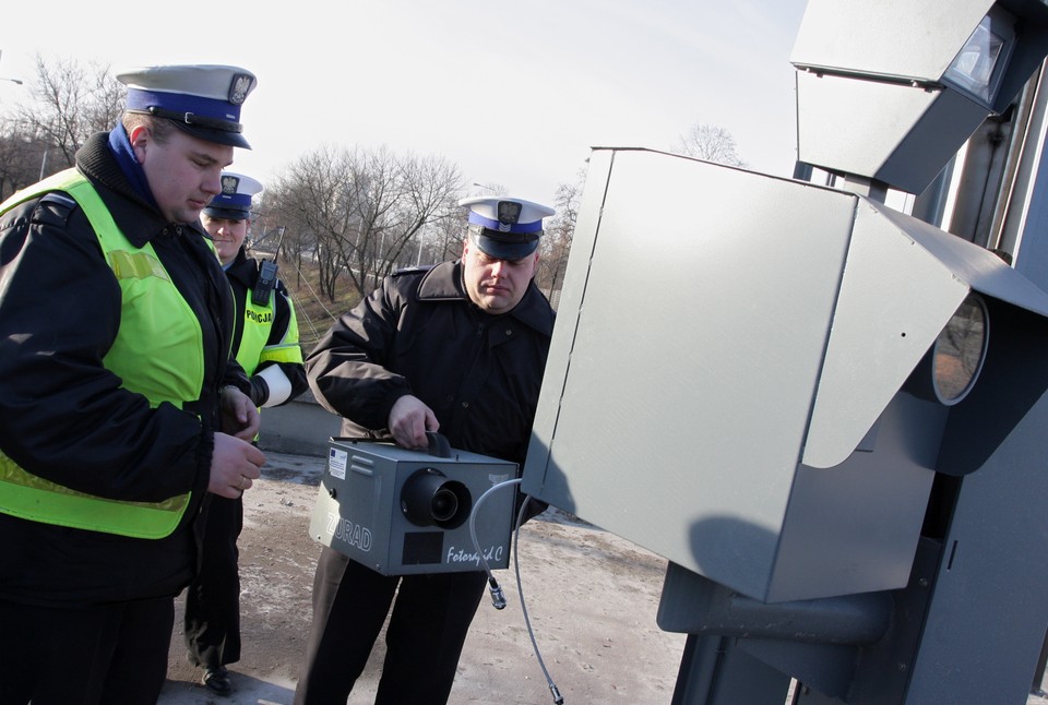 WARSZAWA POLICJA FOTORADAR