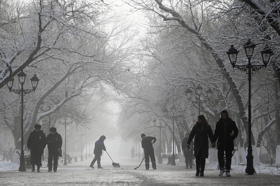 Bajkonur, Kazahstan, decembar 2021.