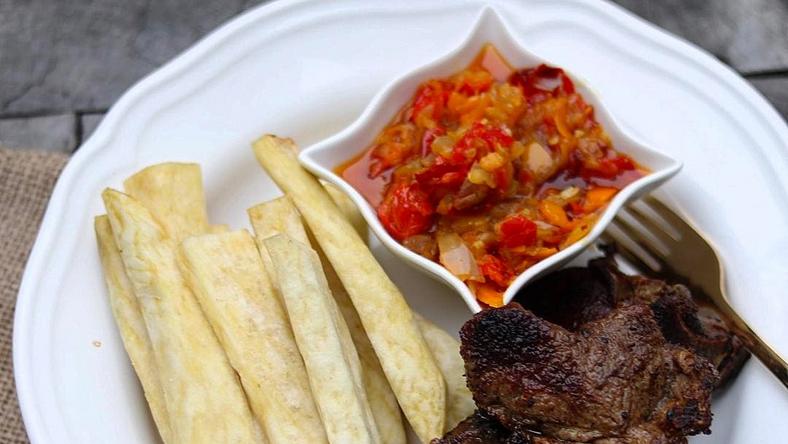 Diy Ghanaian Dishes How To Prepare Ghanaian Yam Chips And Grilled Goat Chops Article Pulse Ghana