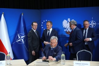 Kwaśniewski i Komorowski o kryzysie na Ukrainie