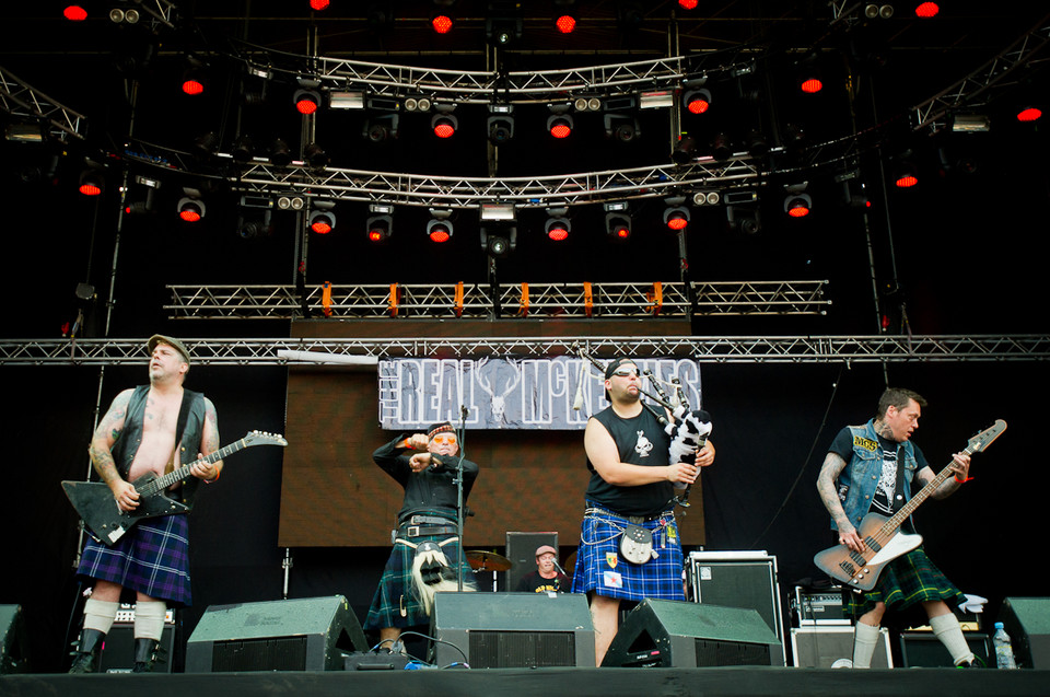 The Real McKenzies na Jarocin Festiwal 2014