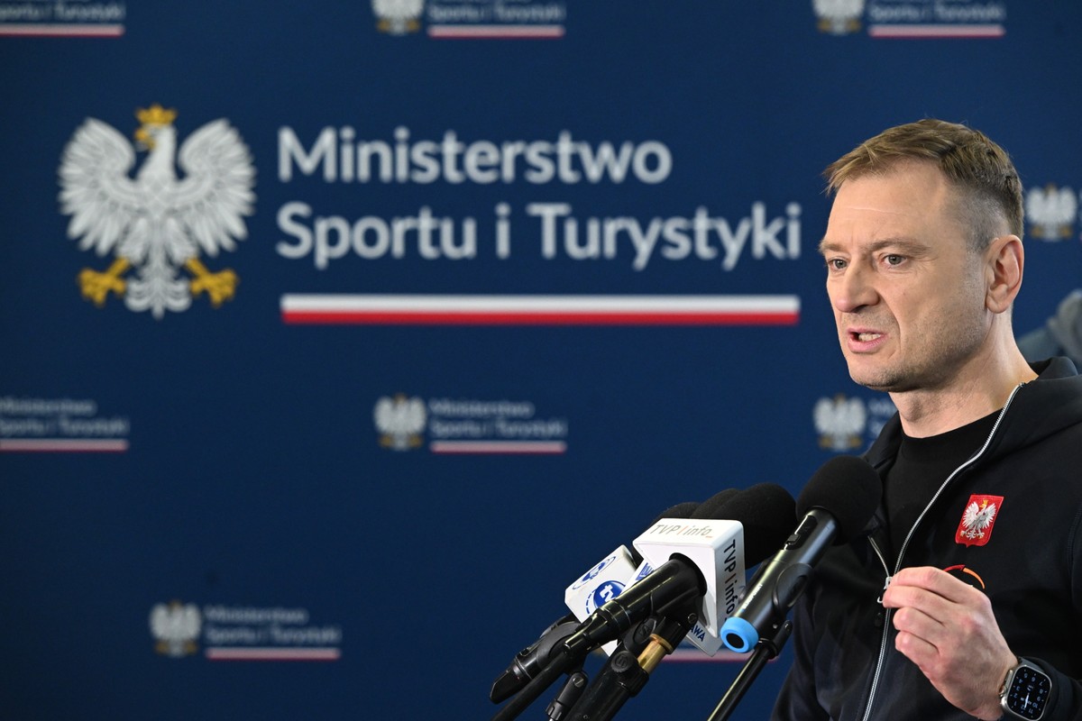 Minister sportu i turystyki Sławomir Nitras