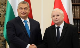 Petru: Premier Orban wykorzystuje Jarosława Kaczyńskiego