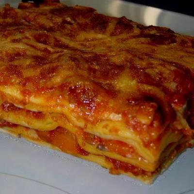 Oregánós lasagne
