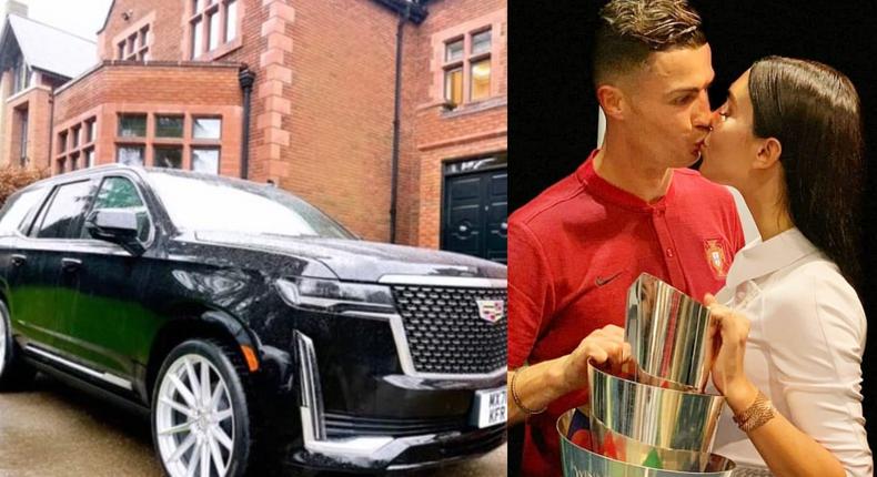 Cristiano Ronaldo's girlfriend gifts him £150,000 Cadillac Escalade on his 37th birthday