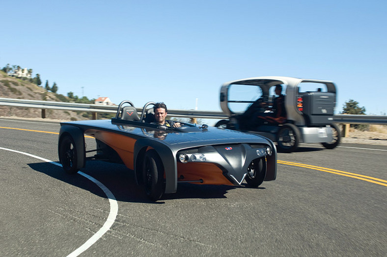 Venturi Automobiles na kalifornijskich drogach