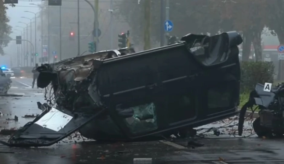 Mercedes G klasa nakon sudara