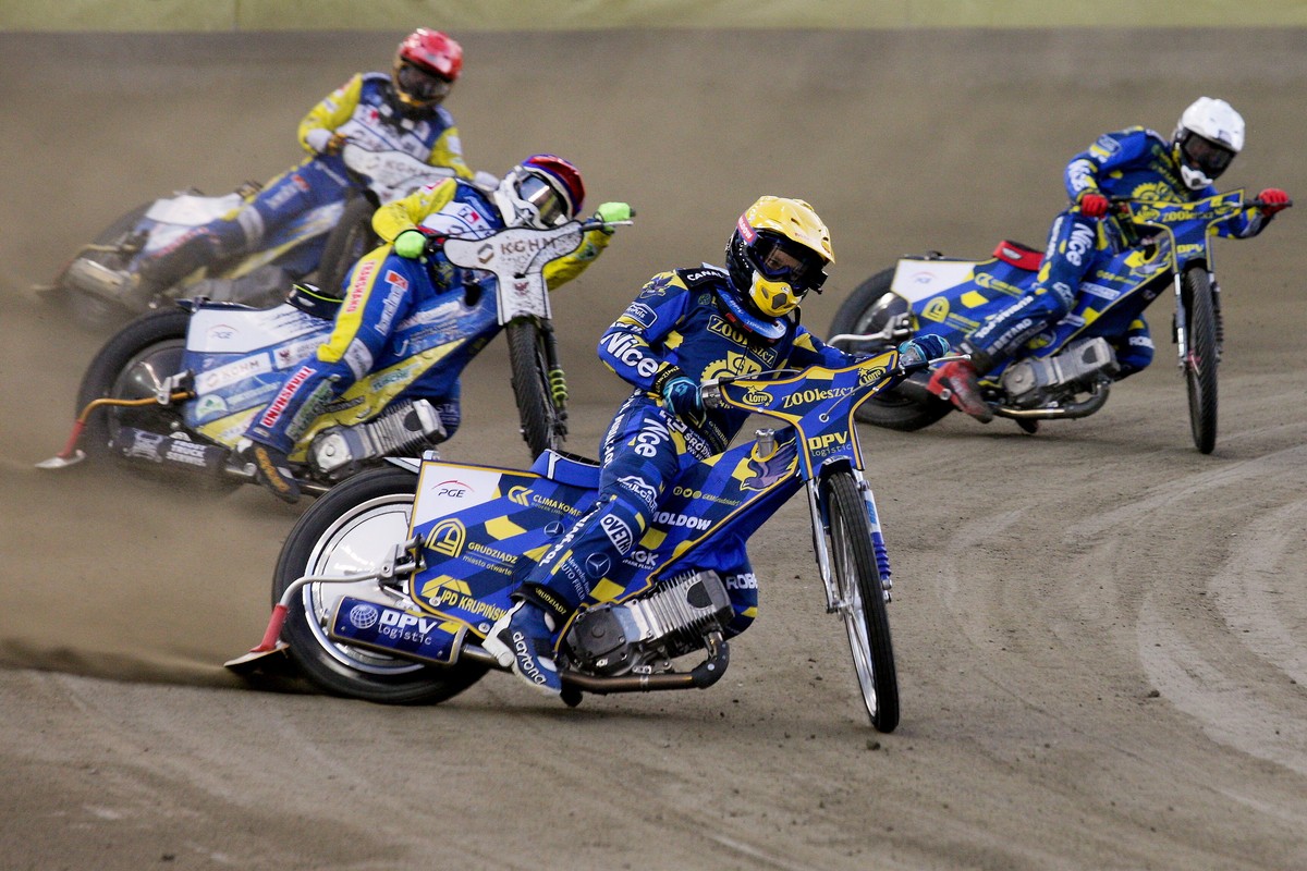 Anders Thomsen, Wiktor Jasiński, Max Fricke i Nicki Pedersen