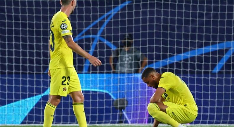 Goal-scorer Arnaut Danjuma (R) joined Villarreal from Bournemouth in August Creator: JOSE JORDAN