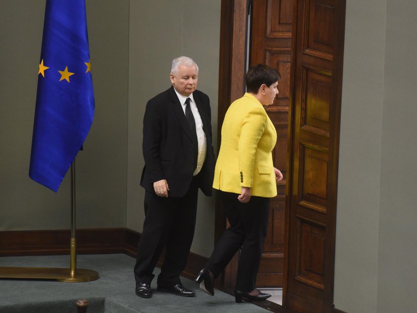 Premier Beata Szydło w Sejmie