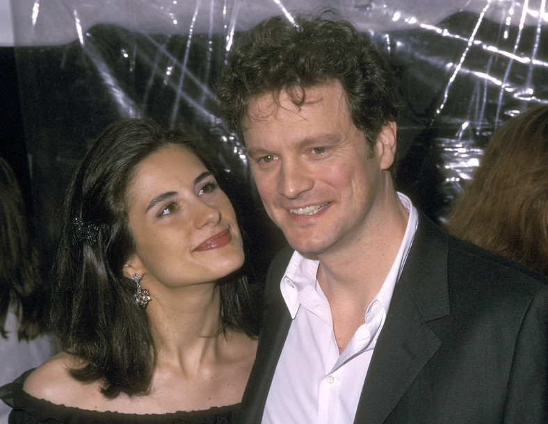 Colin Firth i Livia Giuggioli 