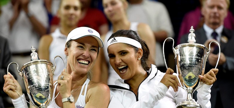 Wimbledon: Hingis i Mirza najlepszymi deblistkami