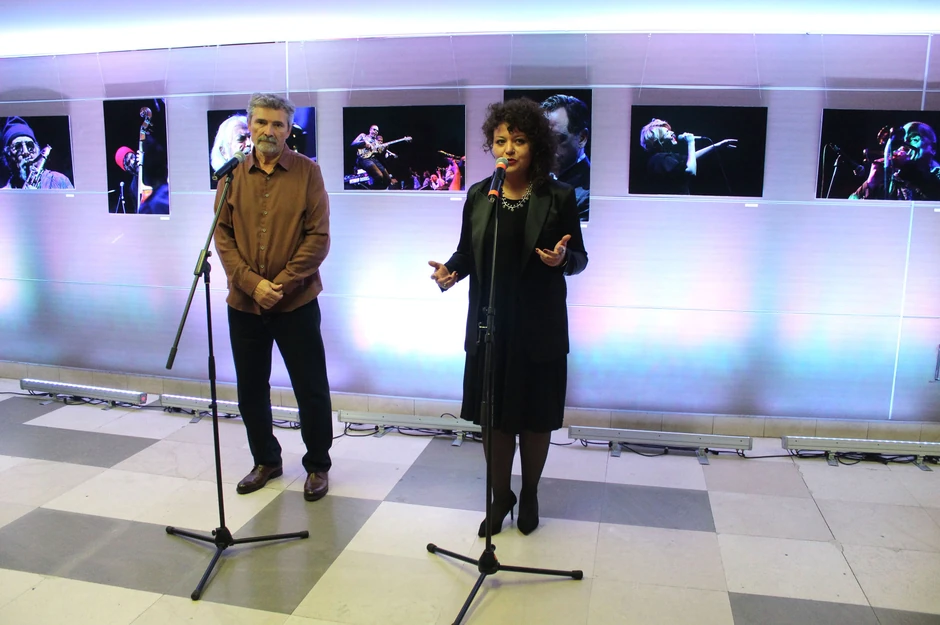 Anđelko Vasiljević i Milica Ševarlić, otvaranje izložbe