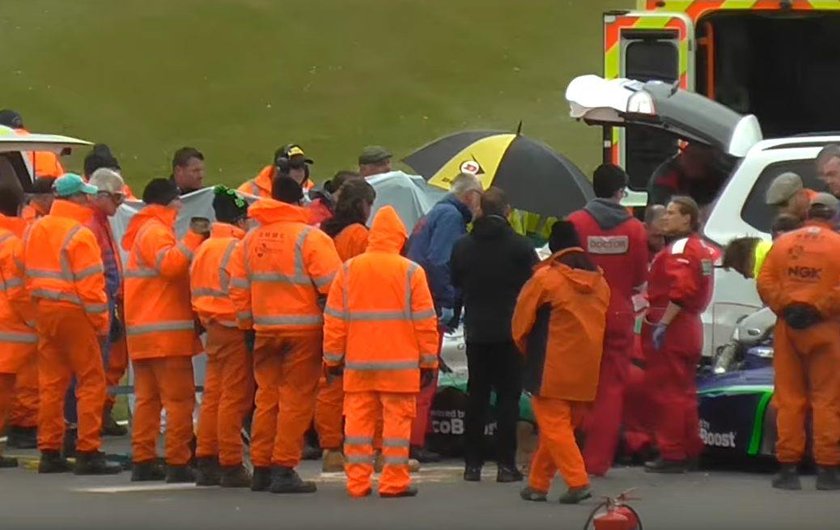 Tragiczny wypadek na torze. Nastolatek stracił nogi