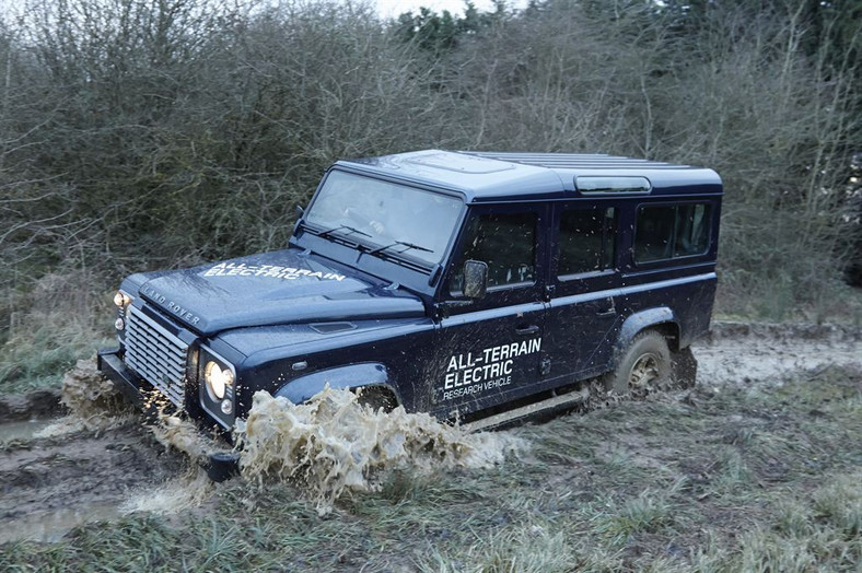 Elektryczny Land Rover Defender