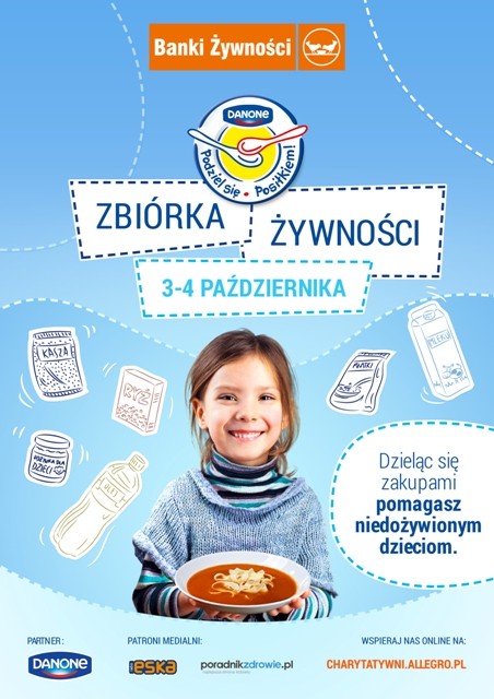 Plakat akcji "Podziel się Posiłkiem"