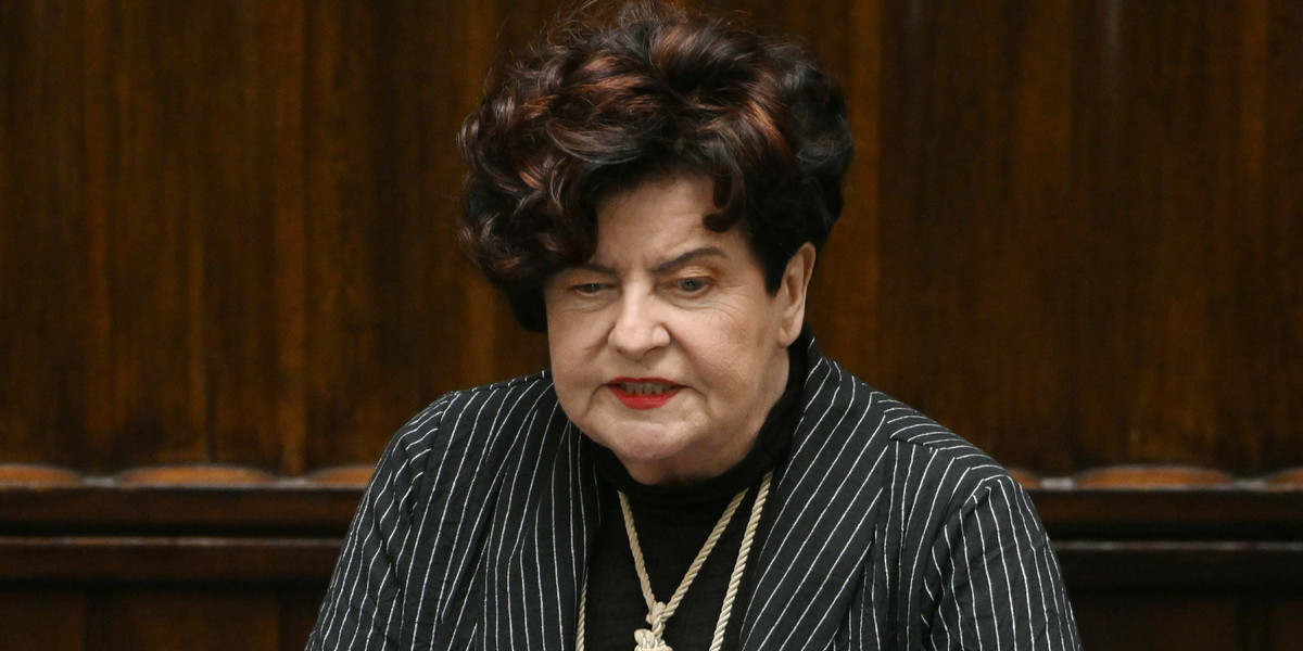 Prof. Joanna Senyszyn w Sejmie.