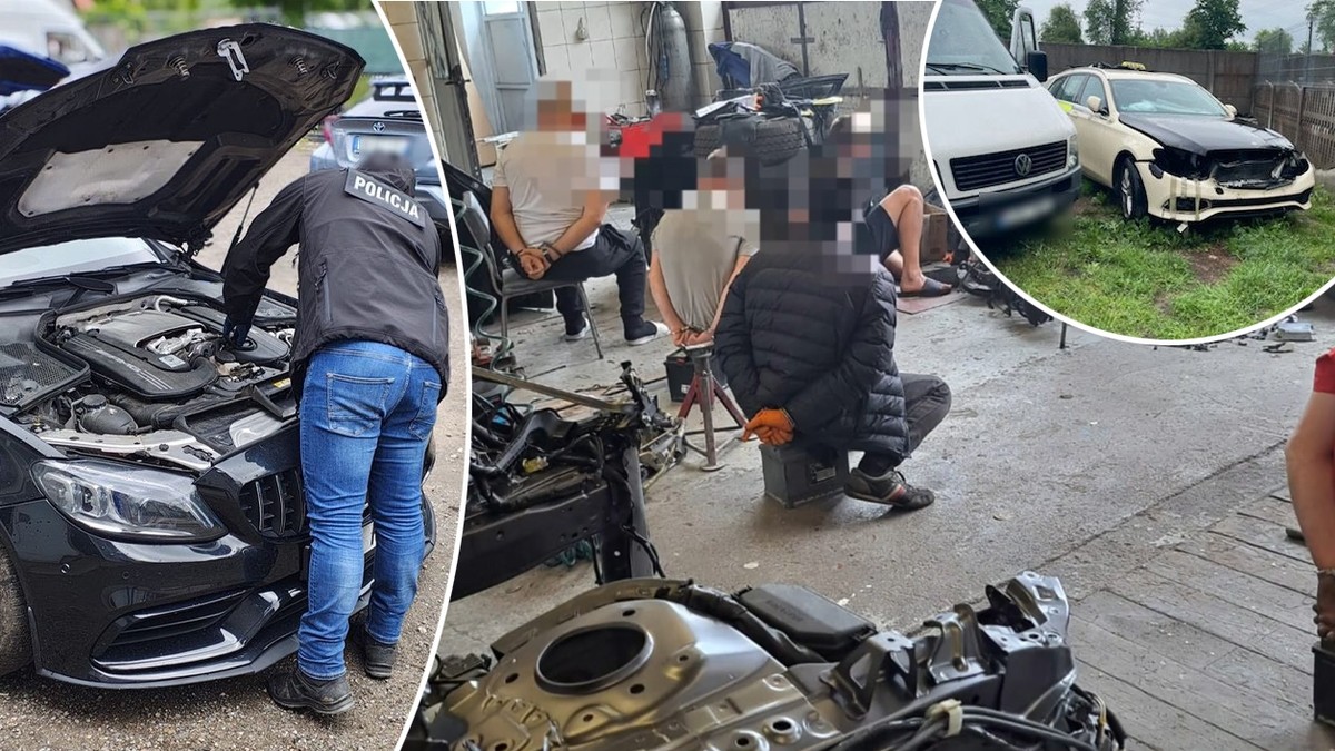 Policja rozbiła szajkę samochodową na Pomorzu. Kradli auta i części z Zachodu