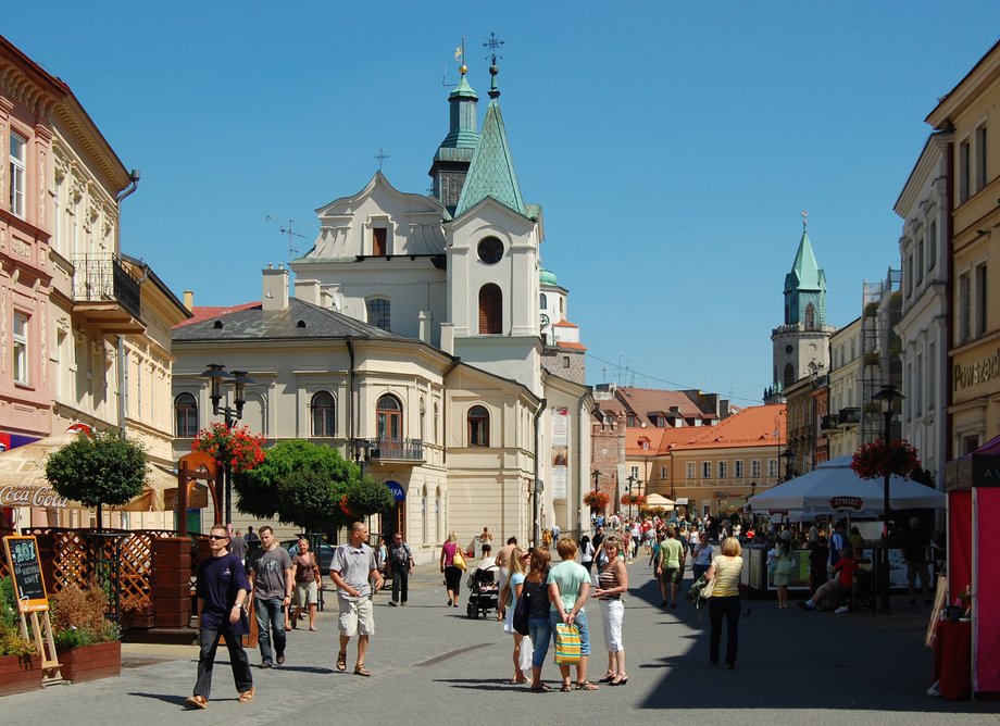 Krakowskie Przedmieście w Lublinie