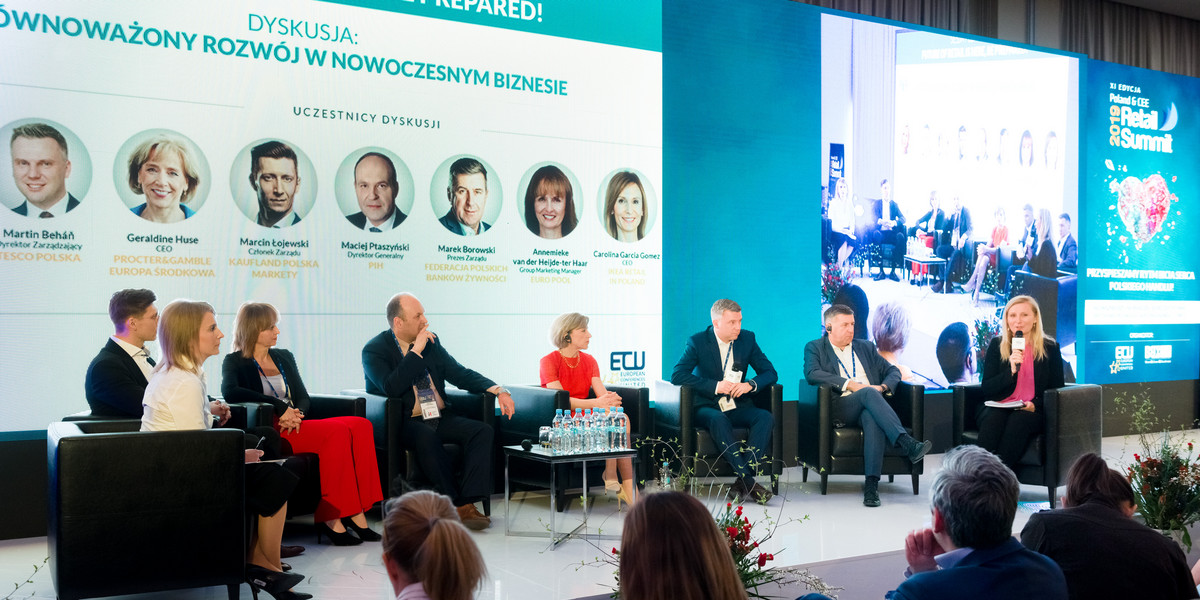 Geraldine Huse, CEO & Chairman of the Board, P&G Central Europe była gościem tegorocznej edycji  Retail Summit