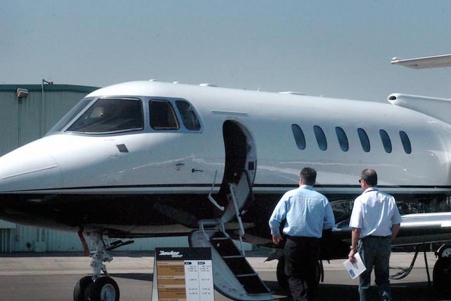 prywatny odrzutowiec samolot dla biznesu