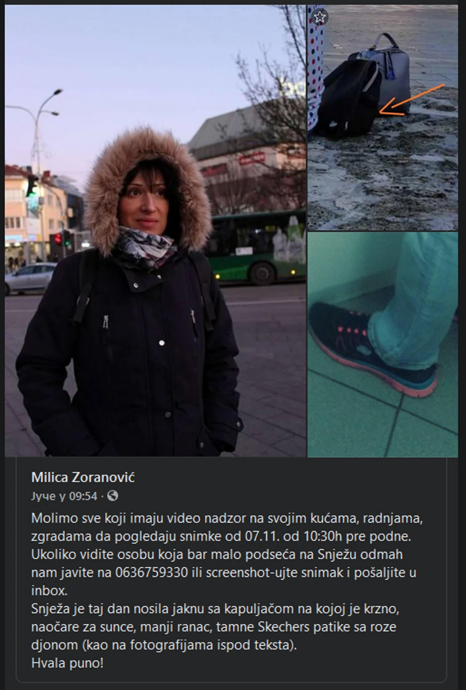 Objava na društvenim mrežama