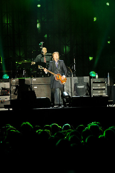 Paul McCartney na Stadionie Narodowym w Warszawie (fot. Artur Rawicz/Onet)