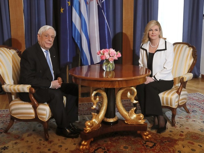 Prokopios Pavlopoulos i Kolinda Grabar-Kitarović