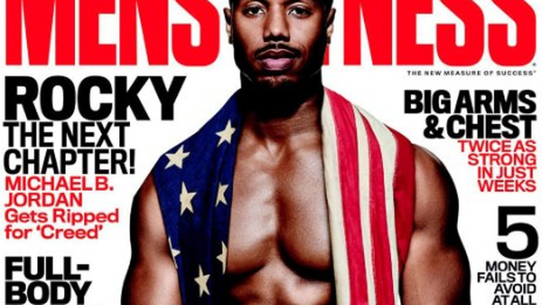 Michael B Jordan Star Actor Looks Ripped On The Cover Of