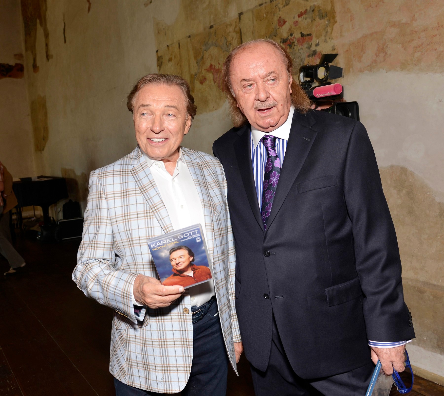 Karel Gott a František Janeček.
