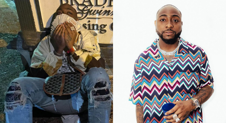 Davido raises over Sh42 million after asking fans to Send him Money [Screenshot]