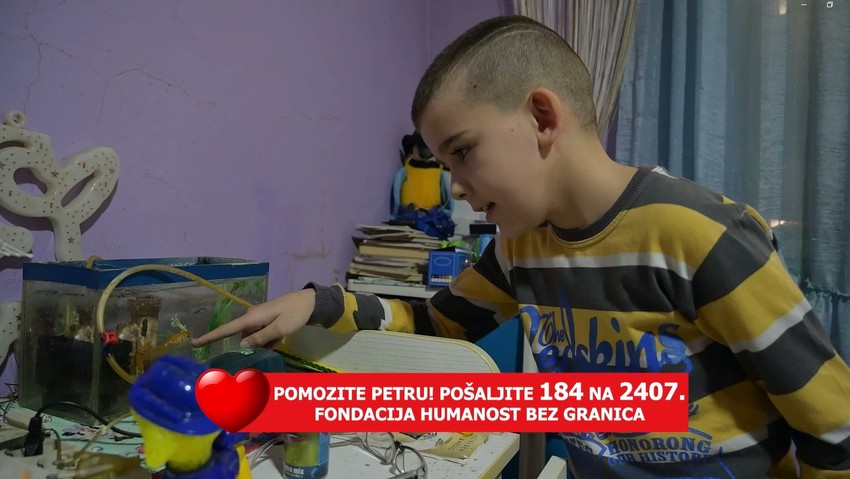 Petar Lakić, emisija "Srce za decu"