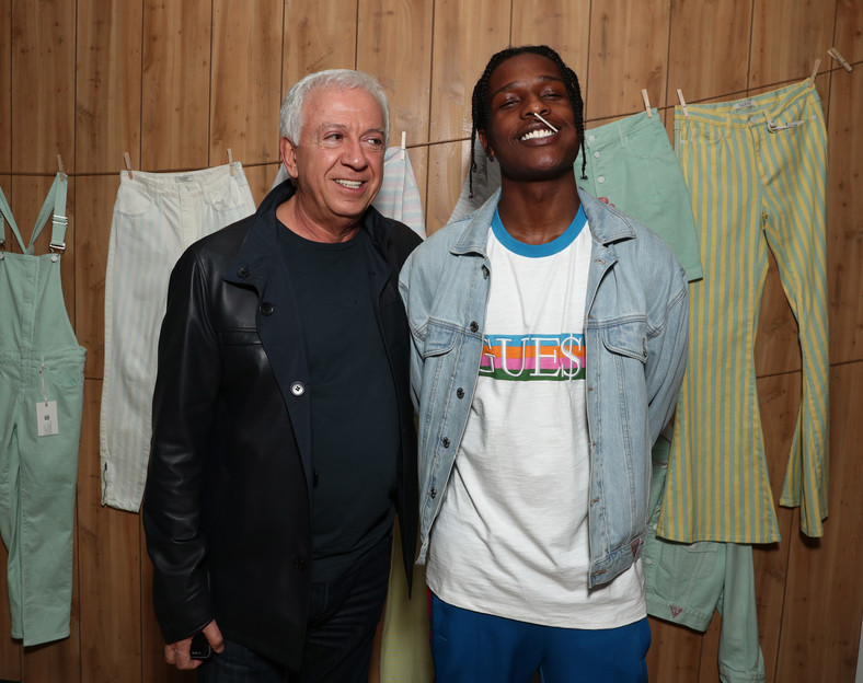 Paul Marciano i A$AP Rocky 