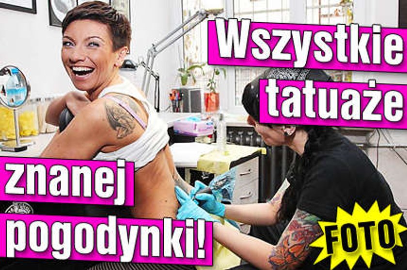 Wszystkie tatuaże znanej pogodynki! FOTO