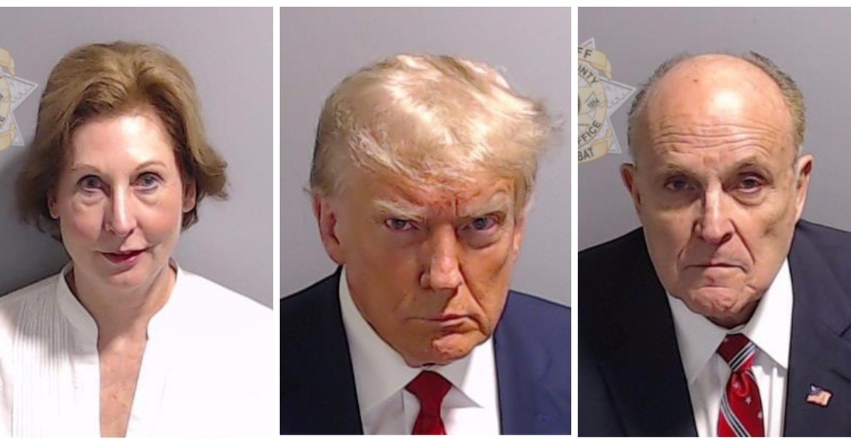 See the mugshots for Trump and his co-defendants in the Georgia RICO ...