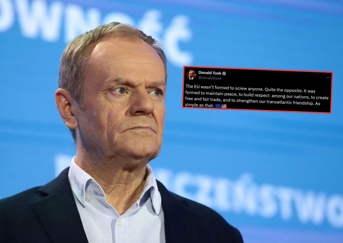 Trump's shocking words about the European Union. Donald Tusk reacts