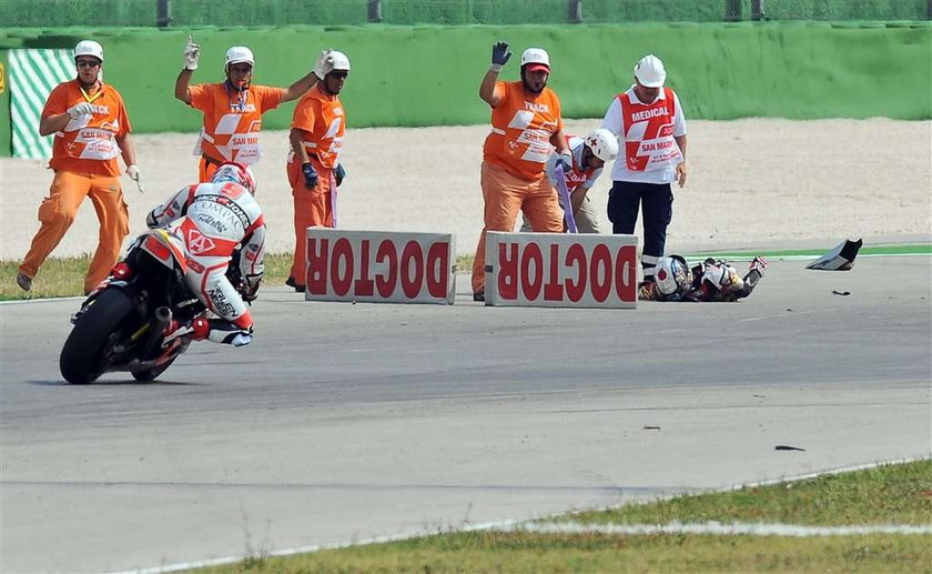 Motocyklista zginął na torze. Szokujące wideo!