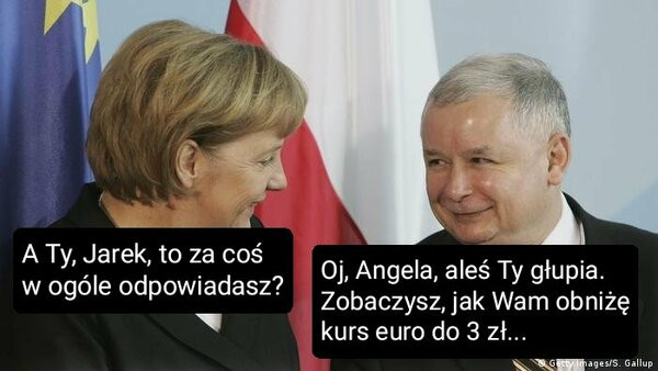 Kaczyński mówi o euro po trzy złote. Prezes PiS bohaterem memów [GALERIA] - Wiadomości