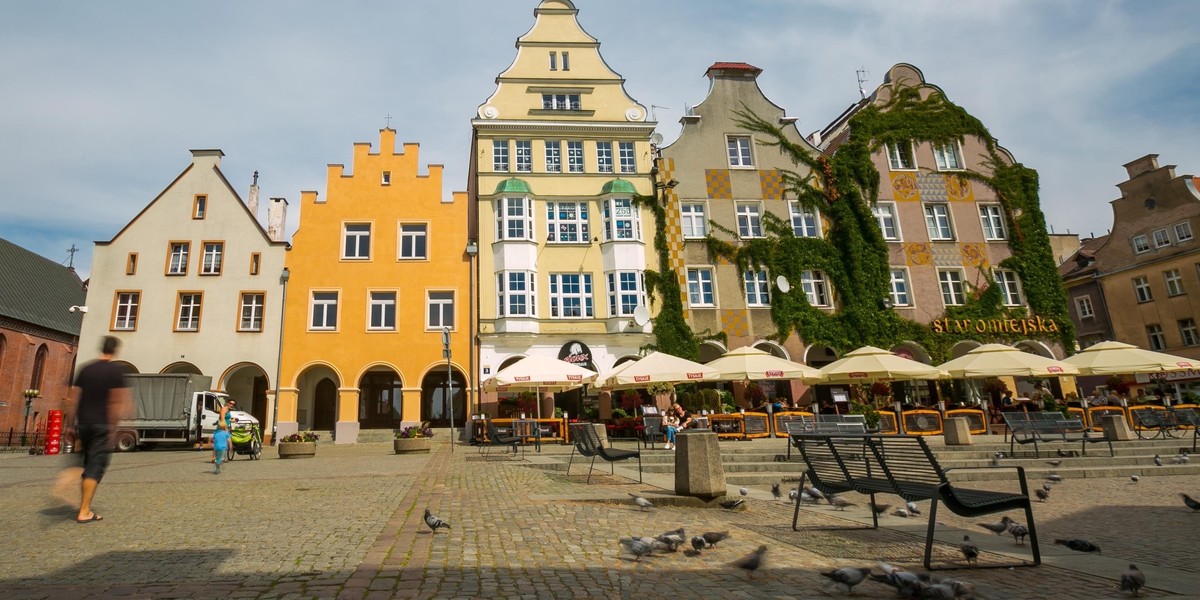 Olsztyn, panorama, rynek