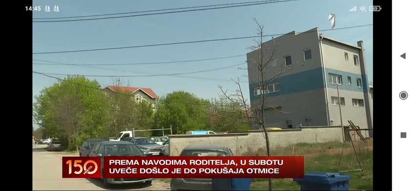 Ispred ove hale desio se pokušaj otmice 