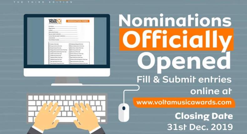 Volta Music Awards 2020 launched; nominations open