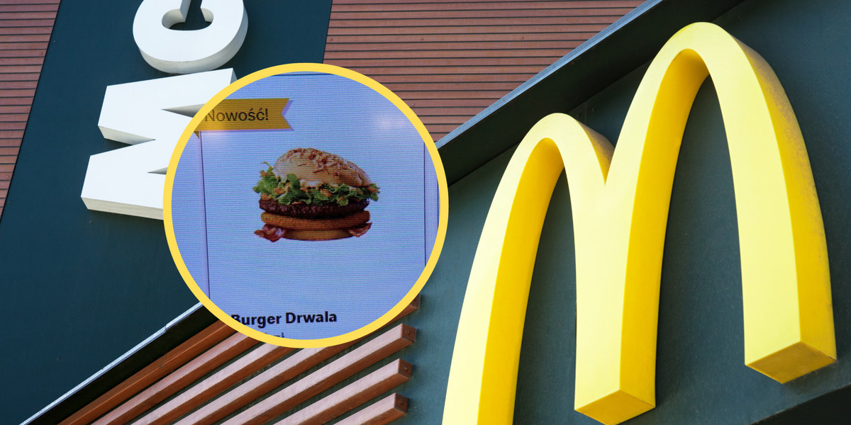 Do McDonald's wrócił Burger Drwala. Ile kosztuje? (fot. materiały własne)