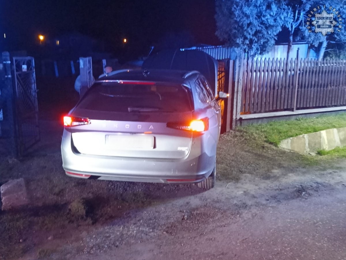 Dramatyczny finał nocnej przejażdżki na podwójnym gazie. Sprawca próbował schować się w lesie