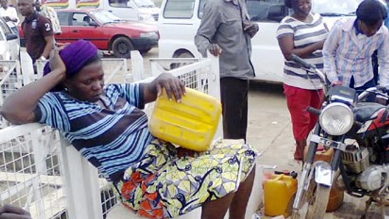 Image result for fuel scarcity in nigeria