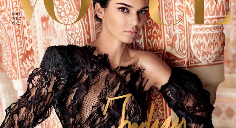 Kendall Jenner receives backlash for covering Vogue India 10th anniversary cover